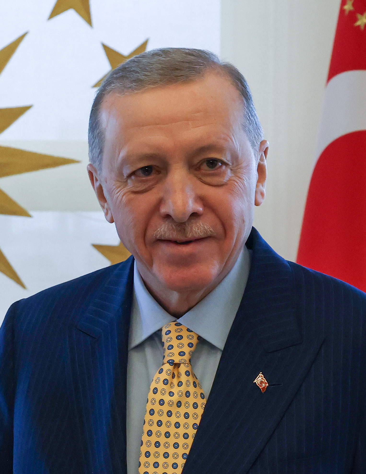 Recep Tayyip Erdogan portrait