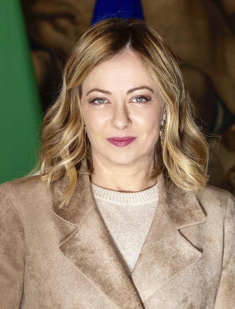 Giorgia Meloni portrait
