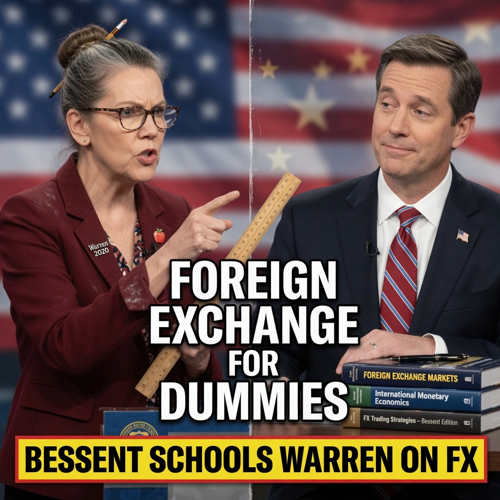FOREIGN EXCHANGE FOR DUMMIES — Bessent schools Warren on FX