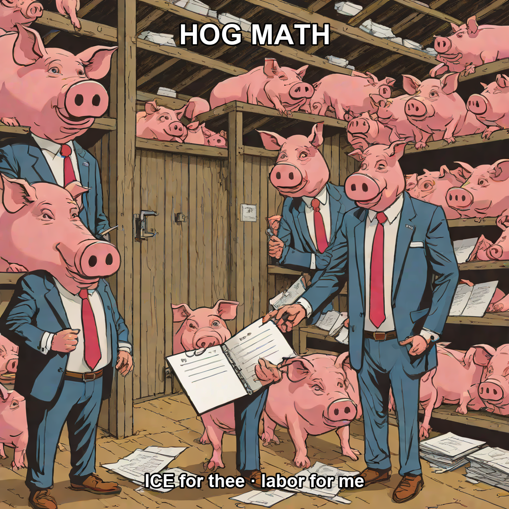 Satire: Pillen hog barn ICE hypocrisy